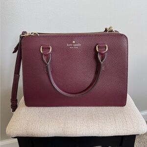 Kate Spade Deep Red Satchel